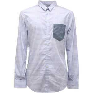 Dolce & Gabbana, Heren, Overhemden, Blauw, Maat: XL