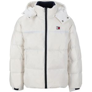 Tommy Jeans, Heren, Jassen, Wit, Maat: XS