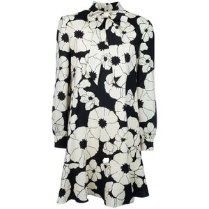 Celine, Dames, Jurken, Zwart, Maat: S Wol,