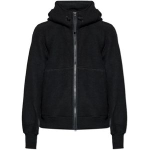 Canada Goose, Heren, Sweatshirts & Hoodies, Zwart, Maat: S Wol,