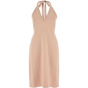 Ferragamo, Dames, Jurken, Roze, Maat: M Viscose,