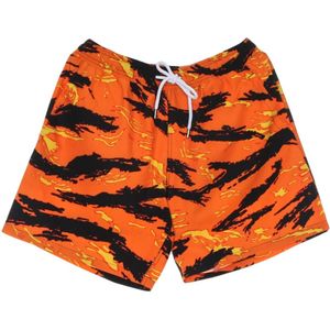 Propaganda, Heren, Badkleding, Oranje, Maat: XL Poliester,