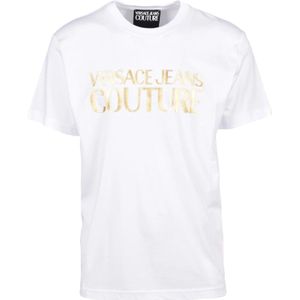 Versace Jeans Couture - T-shirts - Wit - Katoen