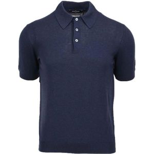 Gran Sasso, Heren, Tops, Blauw, Maat: 5XL