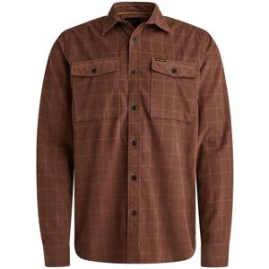 PME Legend - Casual Shirt - Bruin - Heren Overhemd
