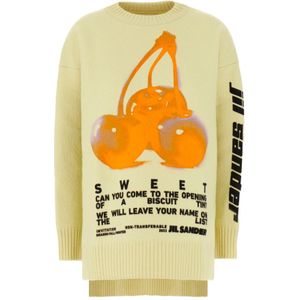 Jil Sander, Dames, Truien, Geel, Maat: S Wol,