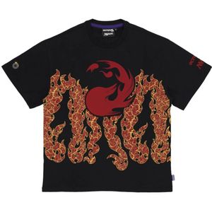 Octopus, Heren, Tops, Veelkleurig, Maat: XS Katoen,