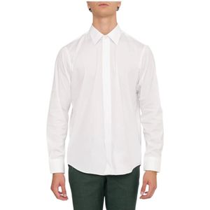 Boss, Heren, Overhemden, Wit, Maat: S