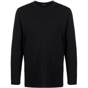 Tom Ford, Heren, Tops, Zwart, Maat: S Katoen,