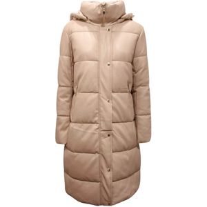 Sandro Ferrone, Dames, Mantels, Beige, Maat: S