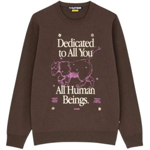 Iuter, Heren, Sweatshirts & Hoodies, Bruin, Maat: L