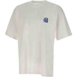 T-shirt - Ronde Hals - Jersey - Logoprint - Wijde Pasvorm - Halve Mouw