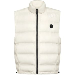 Plein Sport, Heren, Jassen, Grijs, Maat: XS Leer,