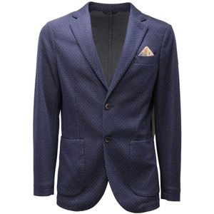 At.P.Co, Heren, Jassen, Blauw, Maat: S Katoen,