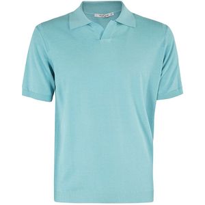 Kangra, Heren, Tops, Blauw, Maat: M Katoen,