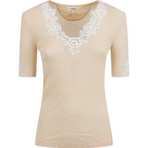 Chloé, Dames, Tops, Beige, Maat: M