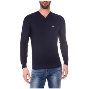 Armani Jeans, Heren, Truien, Blauw, Maat: M