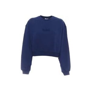 Woolrich Sweatshirts , Blue , Dames , Maat: XS