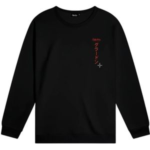 Dolly Noire - Pokemon Geborduurde Sweater - Zwart - Heren