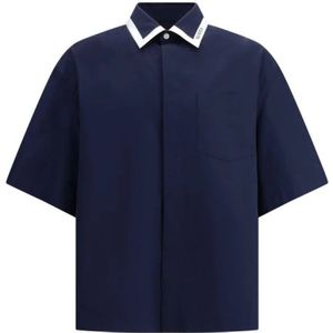 Gucci - Overhemden - Blauw - Katoen