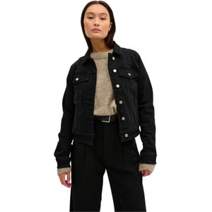 My Essential Wardrobe, Dames, Jassen, Zwart, Maat: M Denim,