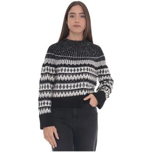 Pennyblack, Dames, Truien, Zwart, Maat: S Wol,