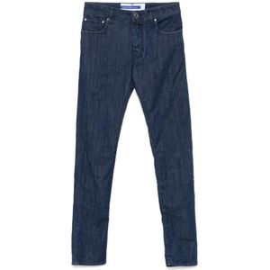 Jacob Cohën, Heren, Jeans, Blauw, Maat: W30