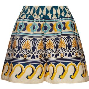 La DoubleJ, Dames, Korte broeken, Veelkleurig, Maat: L Katoen,