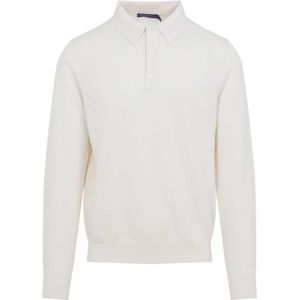 Ralph Lauren, Heren, Tops, Wit, Maat: XL Katoen,