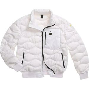 Blauer, Heren, Jassen, Wit, Maat: L Polyamide,