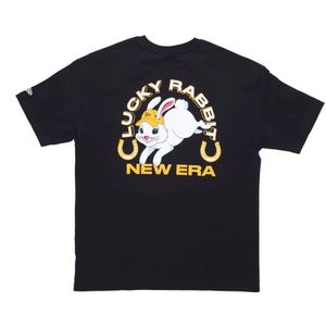 New Era, Heren, Tops, Zwart, Maat: M Katoen,