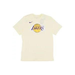 Nike NBA Essential Logo Tee Loslak , Beige , Heren , Maat: XL