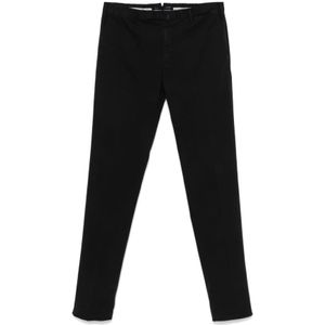 Incotex, Heren, Broeken, Zwart, Maat: 3XL Katoen,