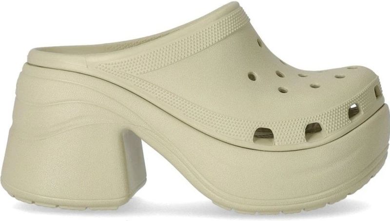 Crocs - Siren - Klompen - Bone - TPUG - Hakhoogte 8,8 cm