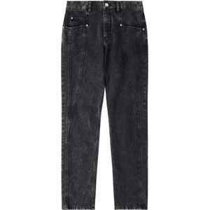 Isabel Marant, Dames, Jeans, Zwart, Maat: XS Katoen,