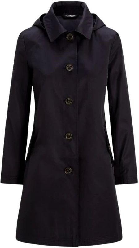 Ralph Lauren, Dames, Mantels, Blauw, Maat: M Katoen,
