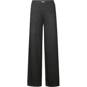 Patrizia Pepe, Dames, Broeken, Zwart, Maat: L