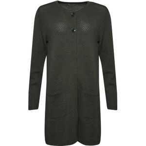 Lind, Dames, Truien, Groen, Maat: M Wol,