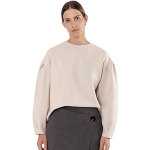 Chie Mihara, Dames, Blouses & Shirts, Beige, Maat: S