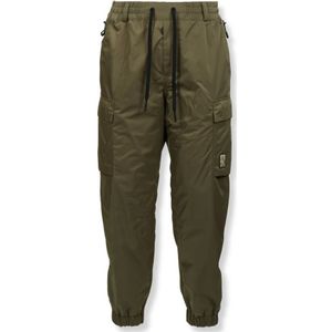 Moncler, Heren, Broeken, Groen, Maat: M Poliester,