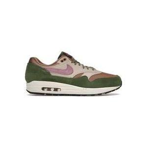 Nike Treeline Mesh Leren Sneakers , Green , Heren , Maat: 42 1/2 EU