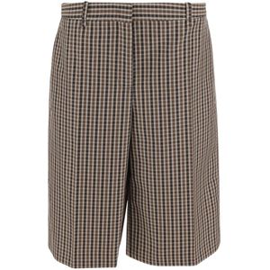 Jil Sander, Dames, Korte broeken, Rood, Maat: S Wol,