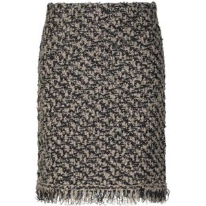 Fabiana Filippi, Dames, Rokken, Grijs, Maat: 4XS Wol,