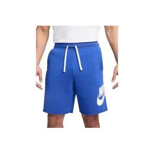 Nike Fleece Alumni Bermuda Shorts , Blue , Heren , Maat: S