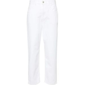 Moncler, Dames, Broeken, Wit, Maat: XS