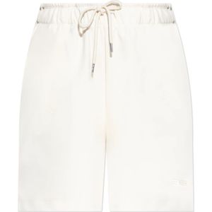 Gestuz, Dames, Korte broeken, Wit, Maat: M Katoen,