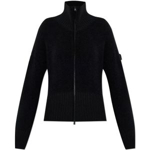 Canada Goose, Dames, Truien, Zwart, Maat: S Wol,