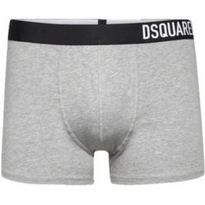 Dsquared2, Heren, Ondergoed, Grijs, Maat: XS Katoen,