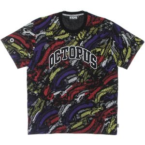 Octopus, Heren, Tops, Veelkleurig, Maat: L Katoen,