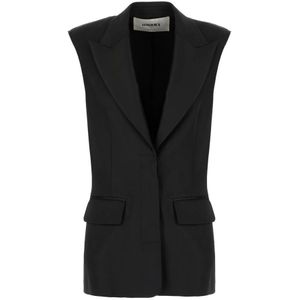 Ombra Milano - Jassen - Zwart - Dames - Stijlvolle Jassen en Vesten Collectie